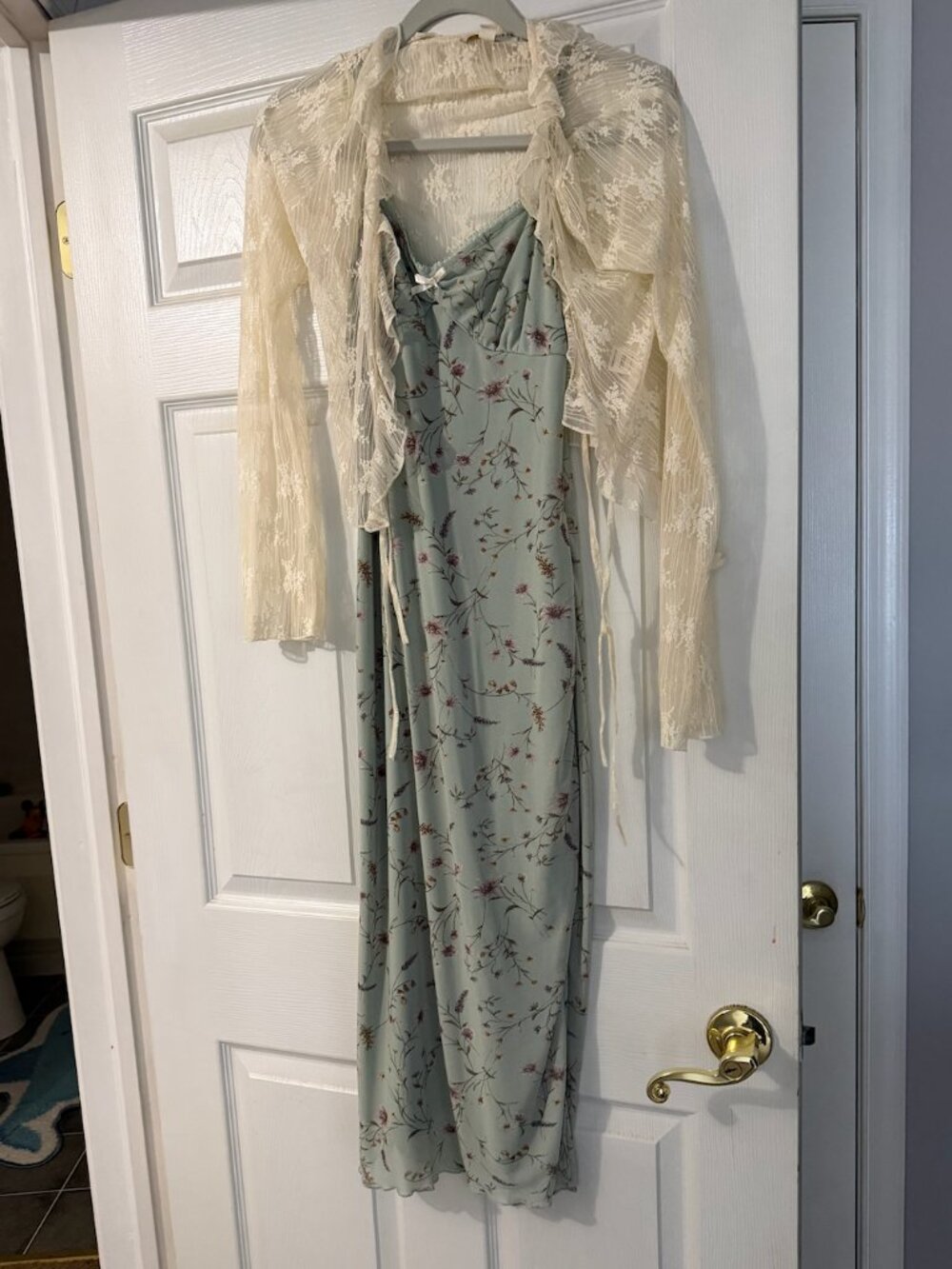 Thirty/Thirty LA - Dress & Lace Cardigan Set - Size S - Worn Once